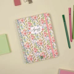 Agenda Finocam 16M Cloe E10 Sem/Vista Castellano 2026-27 Rosa