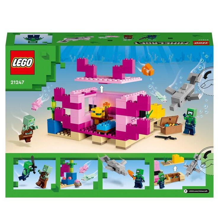 LEGO® Minecraft Set La Casa-Ajolote 21247