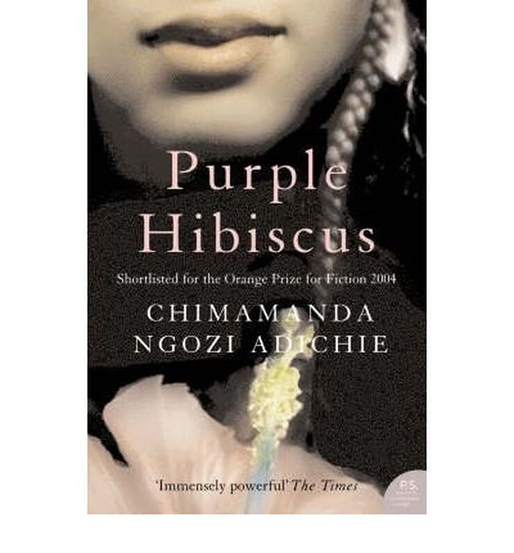 Purple hibiscus