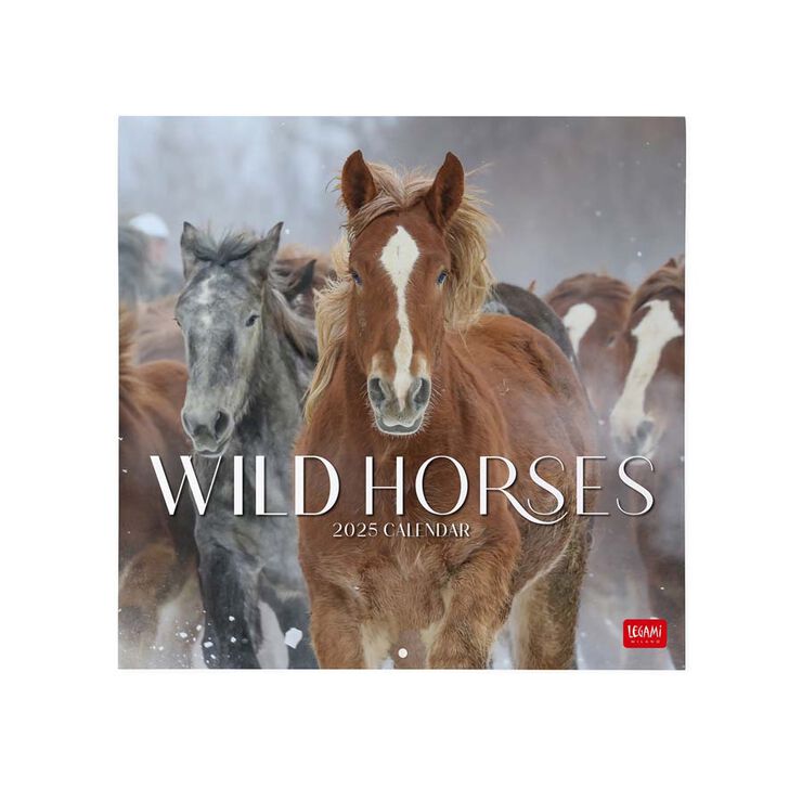 Calendario Pared Legami m/vista 2025 Horses