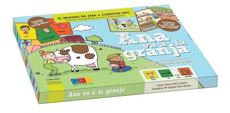 Ana va a la granja · Cuento con pictogramas