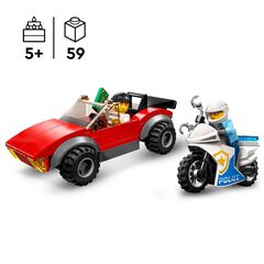 LEGO® City Moto de Policía y Coche a la Fuga 60392