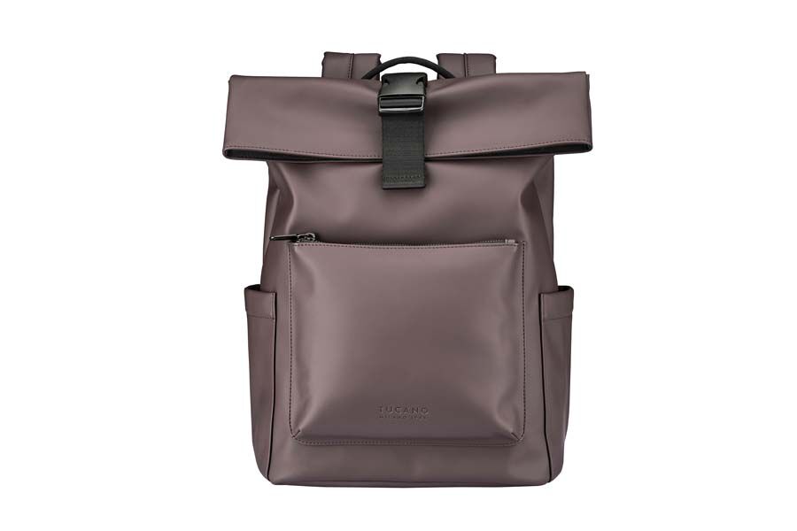 Mochila Tucano Gommo Rolltop 14 marr&oacute;n