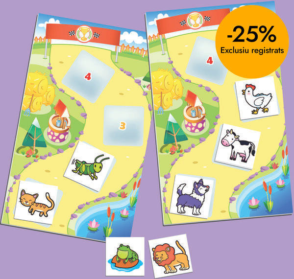 Carrera de animales - Juego sonoro