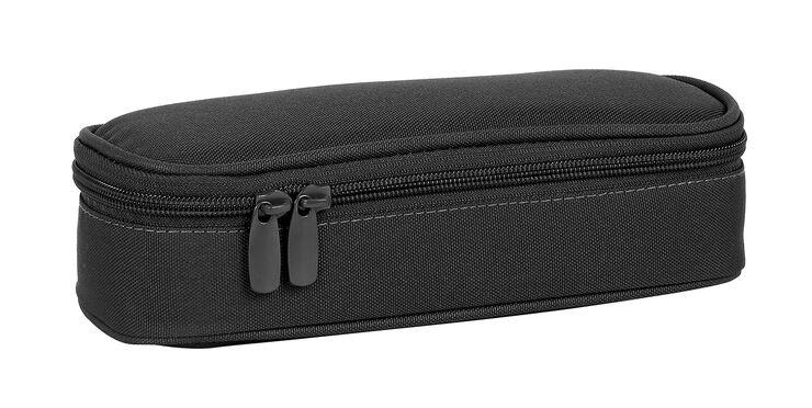 Estuche Basic Oval Safta Negro