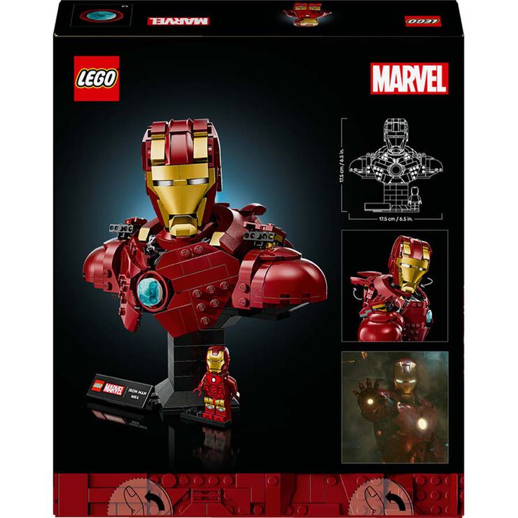 LEGO® Super Heroes Busto de Iron Man MK4 76327