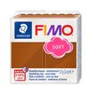 Pasta modelar Fimo Soft 57g marró caramel