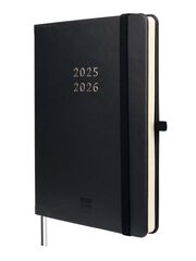 Agenda Finocam 18 meses M5 sem/vista mult 2025-26 negro