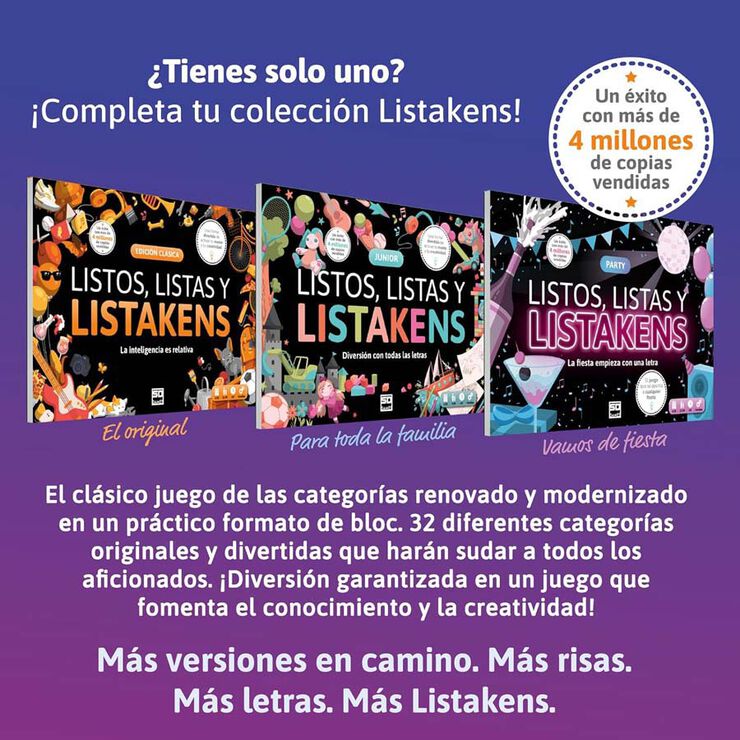Listos Listas y Listakens Junior Listos Listas y Listakens Junior