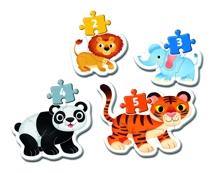 Puzle My first animals salvatges