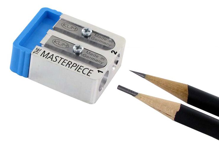 Sacapuntas de arte Kum Meisterwerk 2 fases long point