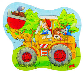 Rompecabezas 18 a 32 piezas Veh&iacute;culos surtidos