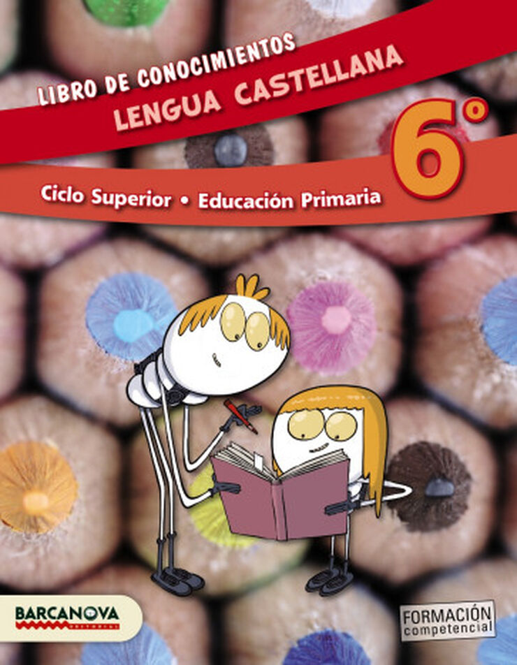LENGUA LIBRO 6e PRIM&Agrave;RIA Barcanova Text 9788448934835