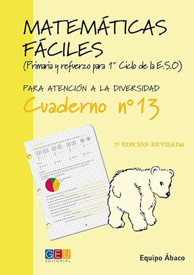 Matem&aacute;ticas F&aacute;ciles 13