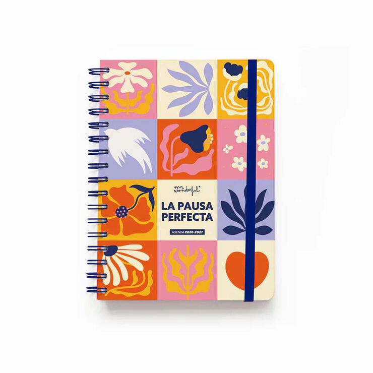 Agenda escolar Wonder di&agrave;ria catal&agrave; 2026-2027 - La pausa perfecta