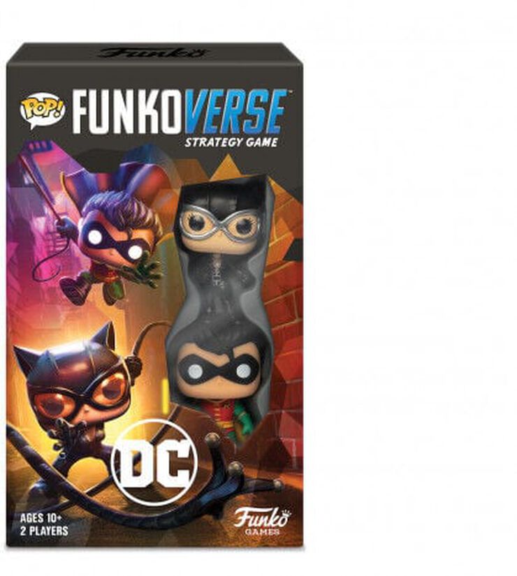 Juego de&nbsp;estratgia&nbsp;Funkoverse&nbsp;Mesa&nbsp;Dc&nbsp;C&oacute;mics&nbsp;2 Figuras