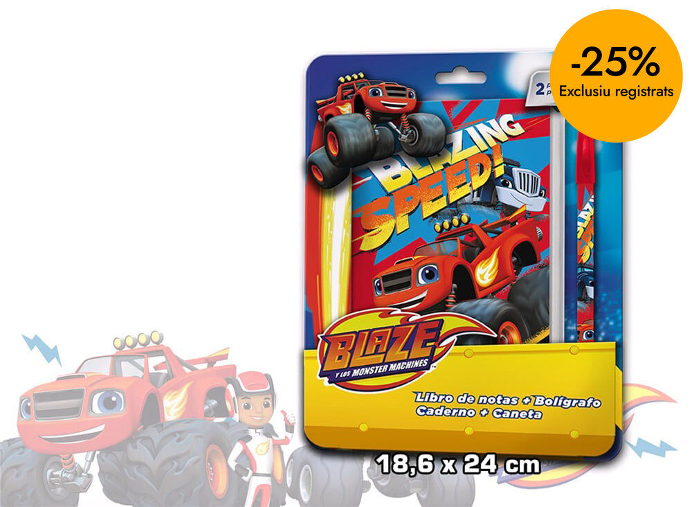 Blaze Libreta + Bol&iacute;grafo