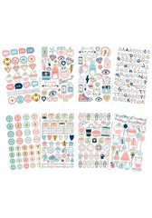 Stickers Draeger Multicolor pastel 331u