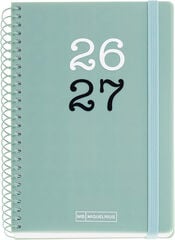 Agenda Escolar Activa D/P Mult. 2026-2027 Verd