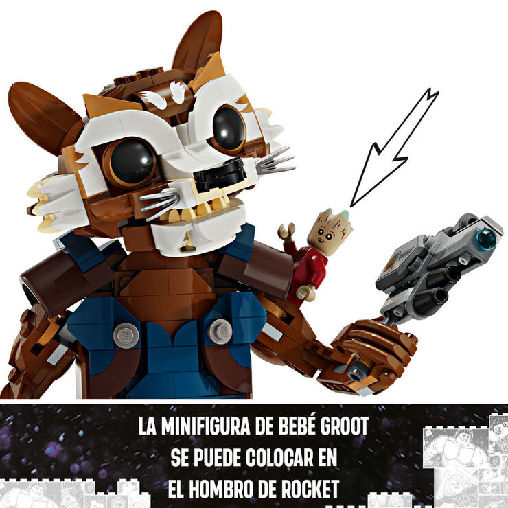 LEGO® Super Heroes Rocket y Bebé Groot 76282 - Abacus Online