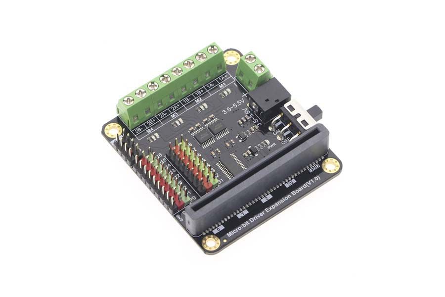 micro:Driver - Placa de expansi&oacute;n para micro:bit y UNIHIKER M10 / K10