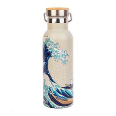 Ampolla Metàl·lica 500ml Kokonote Hokusai