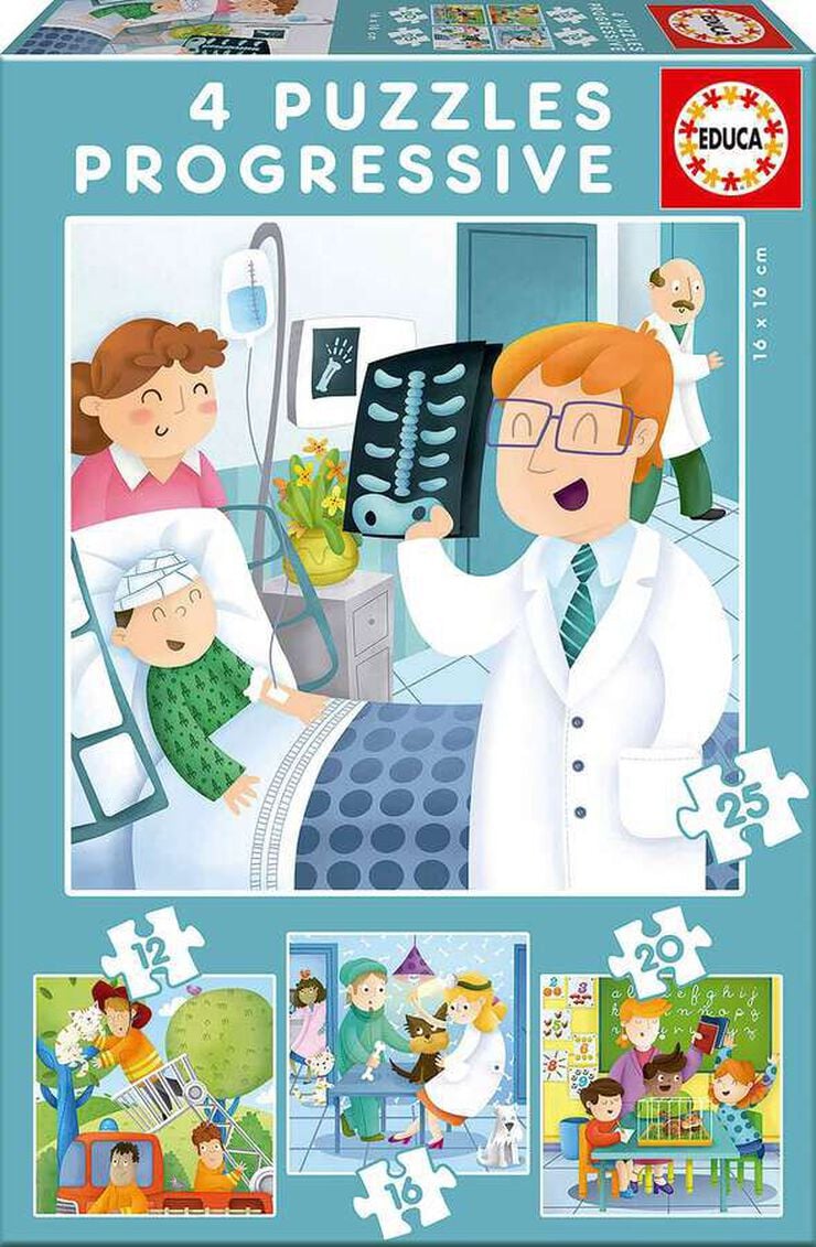 Puzle progressiu - De gran vull ser