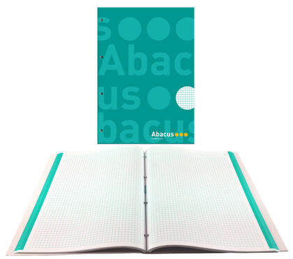 Notebook Abacus Encuadernado A4 70 gr 5x5 Verde Oscuro