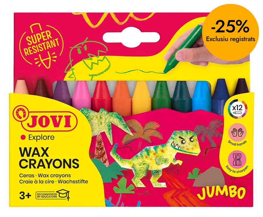 Ceres pl&agrave;stiques Jovicolor 12 colors