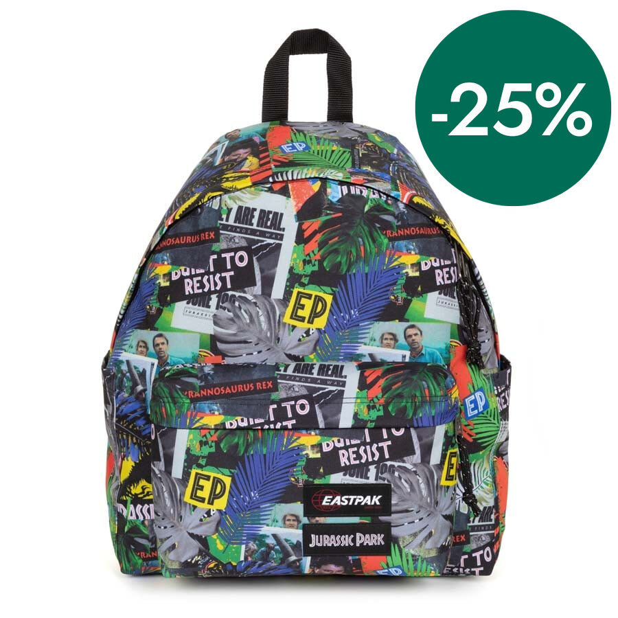 Mochila Eastpak PC Day Pak'r Jurassic Park Print