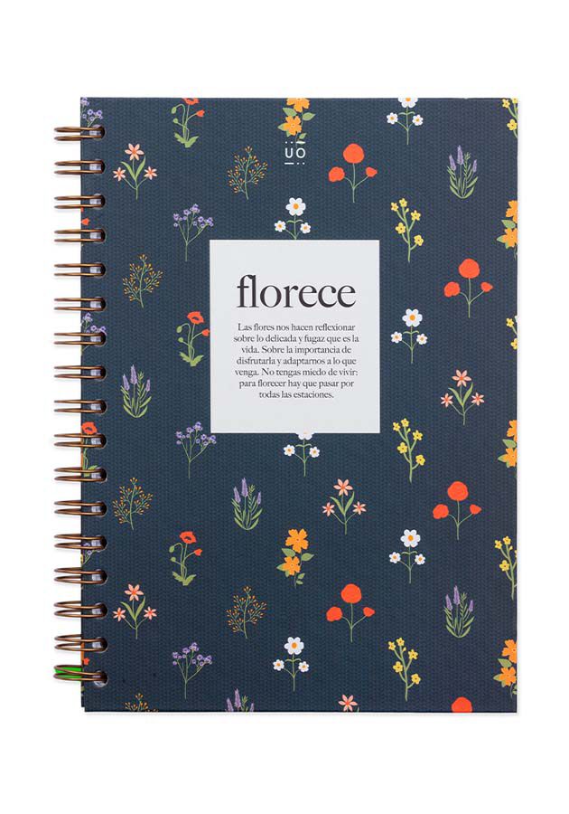 Llibreta espiral A5 Florece