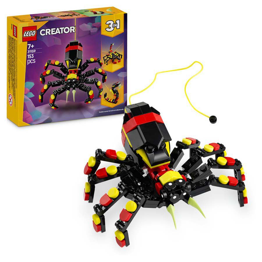 LEGO&reg; LEGO Creator Fauna Salvaje: Ara&ntilde;a Misteriosa 31159