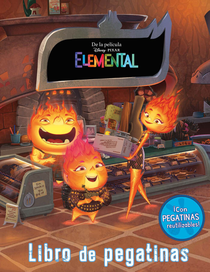 Elemental. Libro de pegatinas