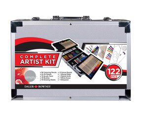 Maletí d'art Daler-Rowney amb 122 peces
