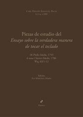 Piezas de estudio del Ensayo sobre la verdadera manera de tocar el teclado Piezas de estudio del Ensayo sobre la verdadera manera de tocar el teclado