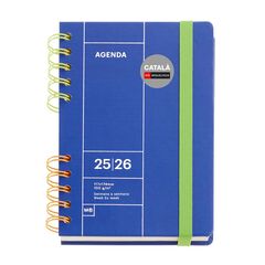 Agenda escolar Miquelrius Activa setm/vista cat 2025-26 gris