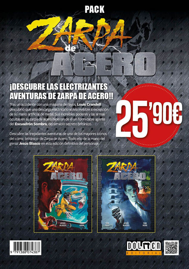 Zarpa de Acero pack