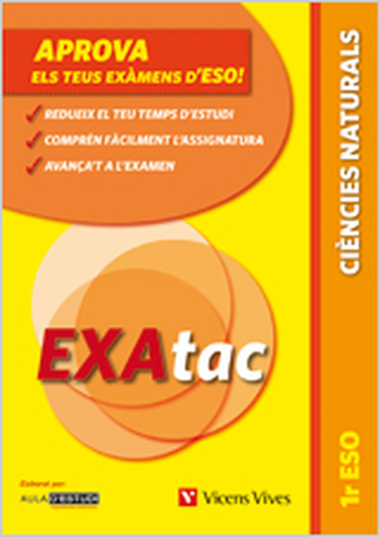 Exatac Ciències Naturals 1r Eso Vicens Vives