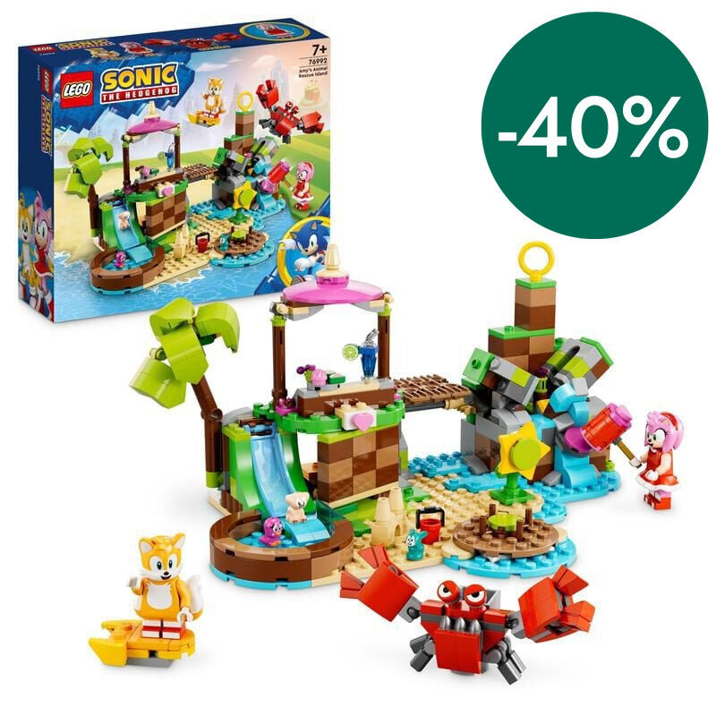 LEGO&reg; Sonic the Hedgehog Isla de Rescate de Animales de Amy 76992