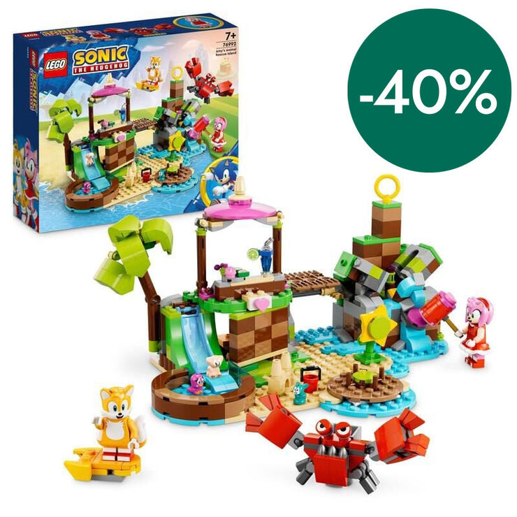 LEGO® Sonic the Hedgehog Illa de Rescat d'Animales d'Amy 76992