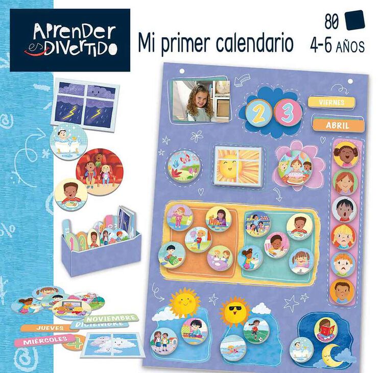 Aprender es divertido Mi Primer Calendario