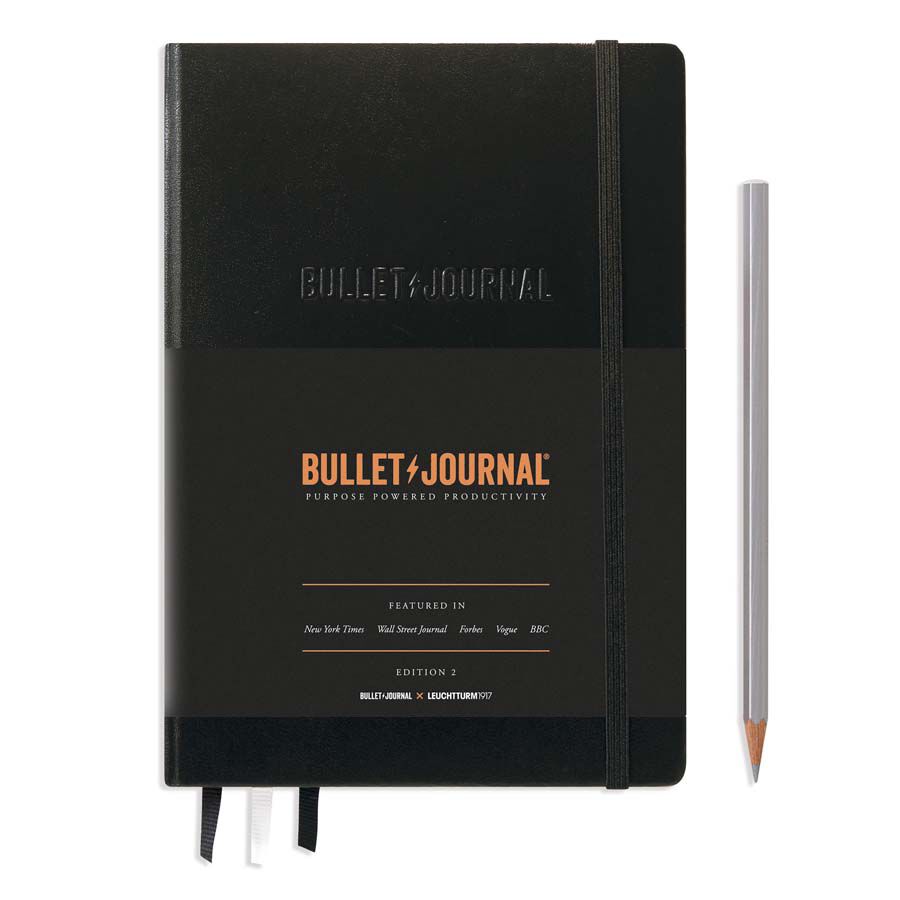 Libreta bullet journal Leuchtturm A5 dots negro