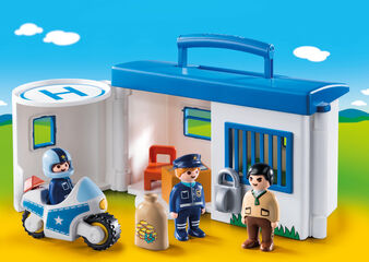 Playmobil 1.2.3 Comissaria de policia (9382)