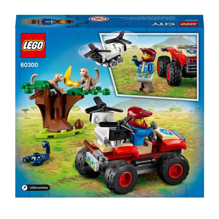 LEGO® City Rescat Fauna Salvatge Quad 60300