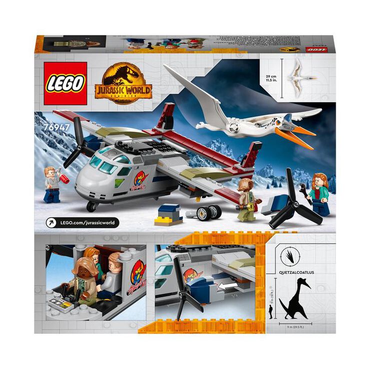 LEGO® Jurassic World Emboscada aérea del quetzalcoatlus 76947