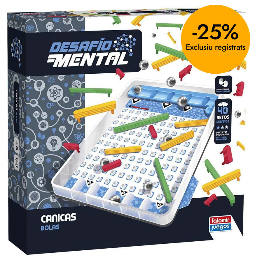 Desaf&iacute;o Mental - Canicas
