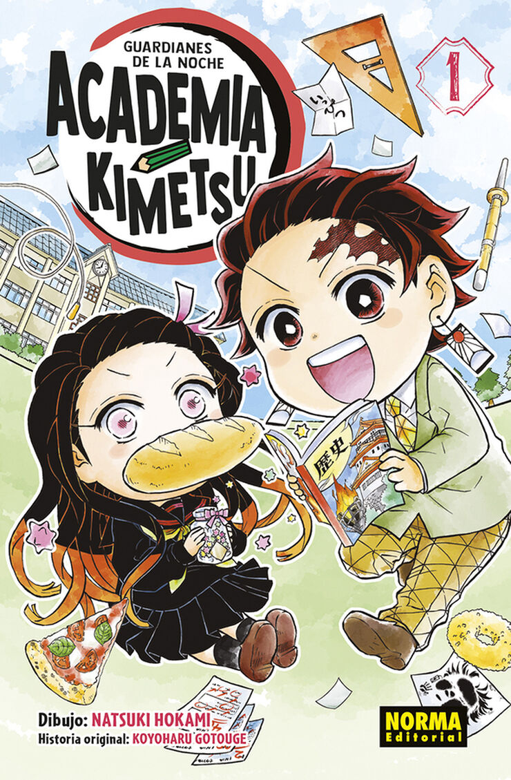 Guardianes de la noche. Academia Kimetsu #01