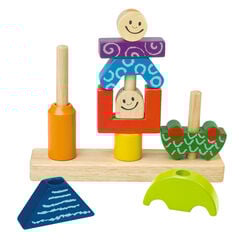 Blocs de fusta per encaixar Dia i Nit