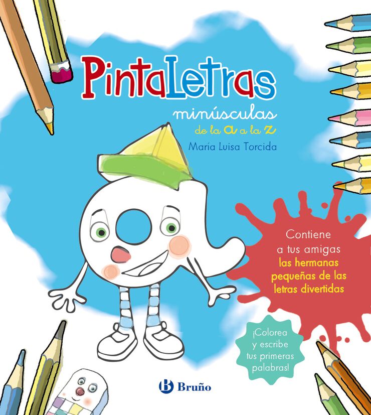 Pintaletras minúsculas de la A a la Z