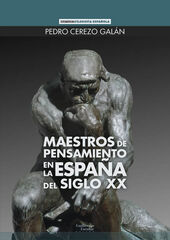Maestros de pensamiento en la España del siglo XX Maestros de pensamiento en la España del siglo XX
